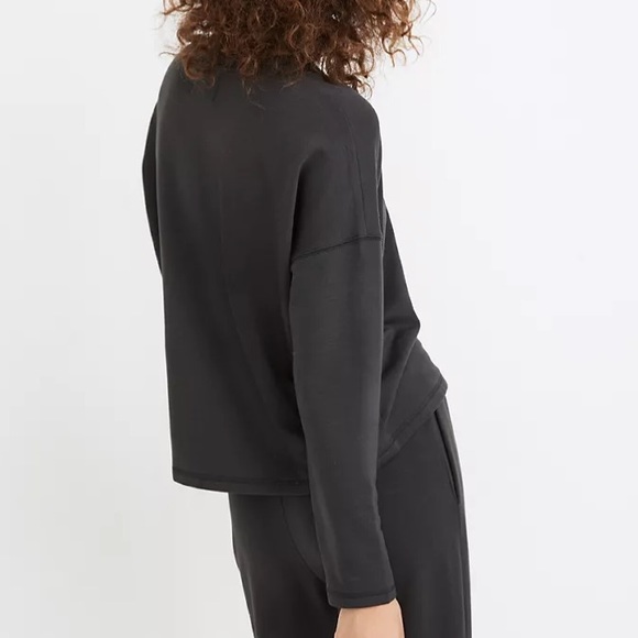 Madewell MWL Superbrushed Easygoing Sweatshirt XXS - Picture 2 of 2